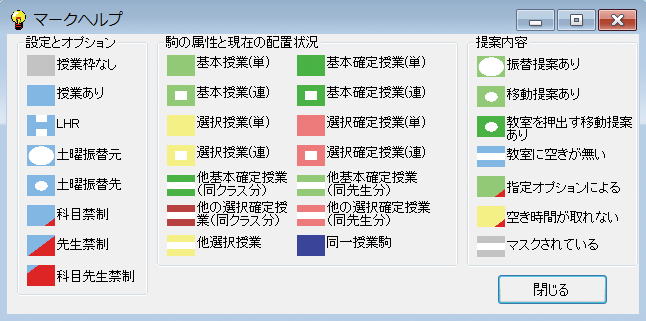 機能詳細　マークヘルプ